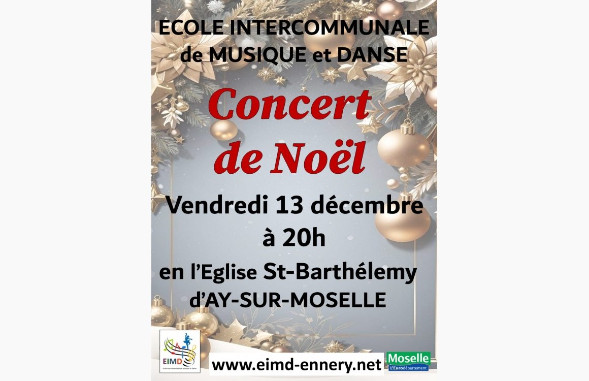 Concert de Noël Ay-sur-Moselle